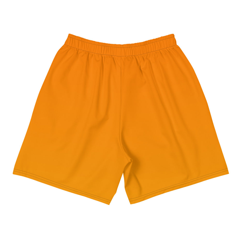 Mens orange athletic shorts on sale