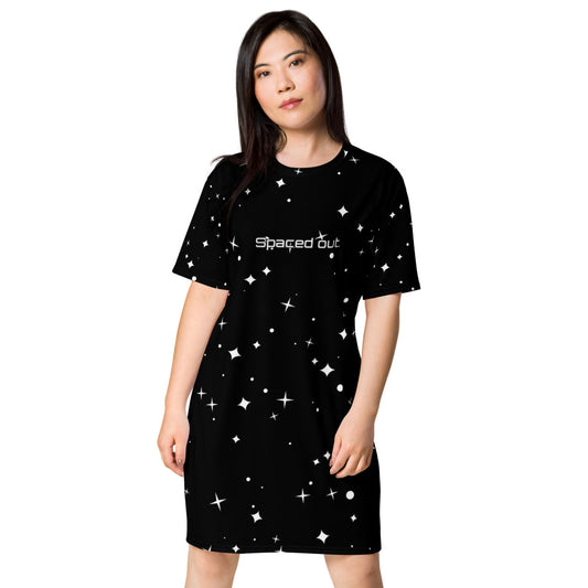 Spaced out T-shirt dress
