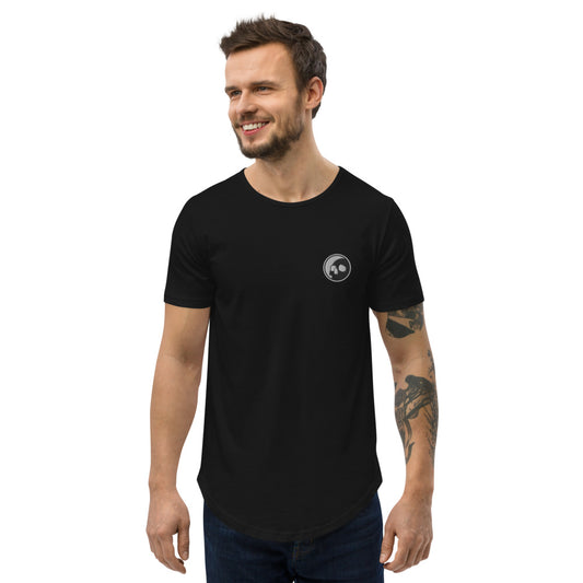 Namari Embroidered Men's Curved Hem T-Shirt
