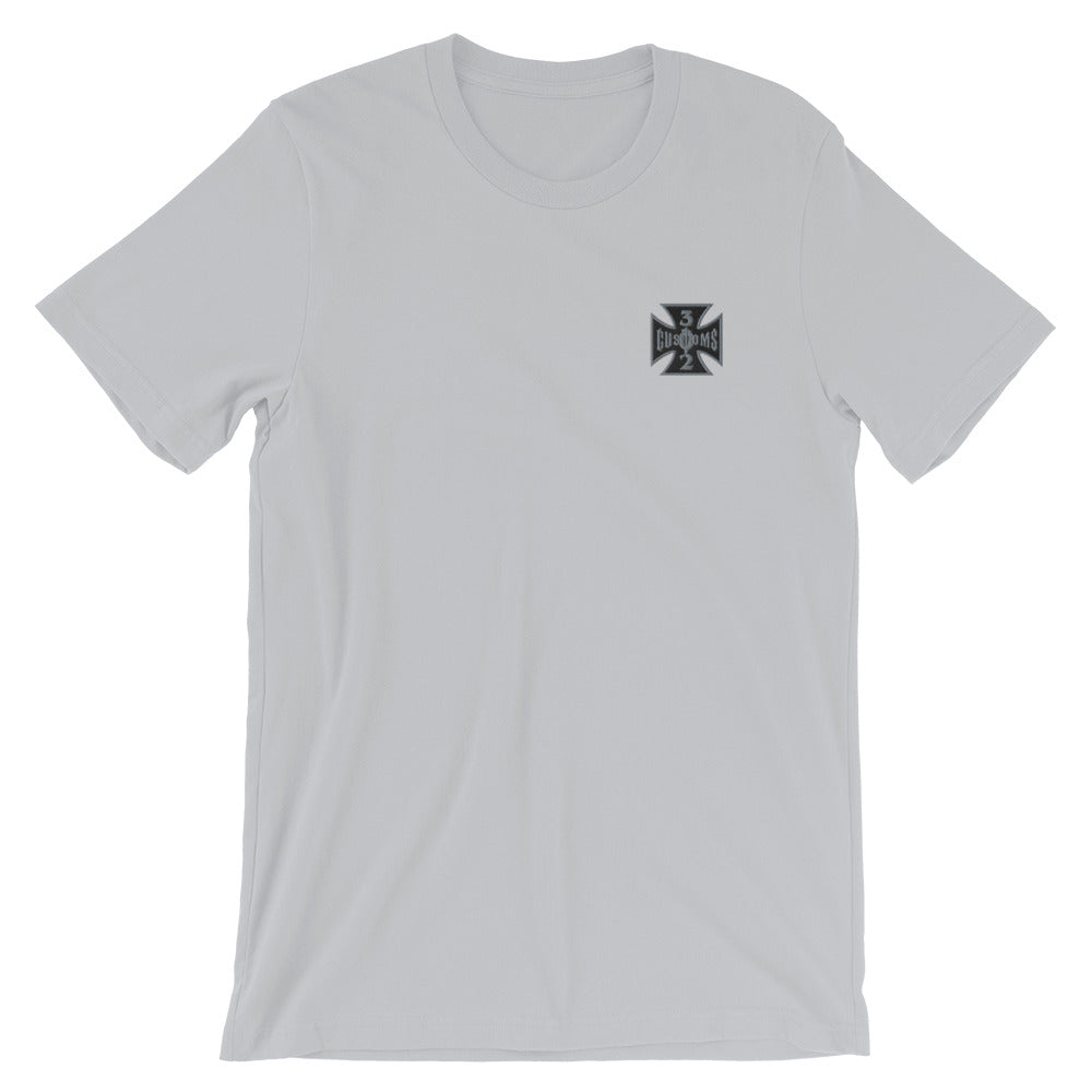 302 Full Embroider Short-Sleeve Unisex T-Shirt