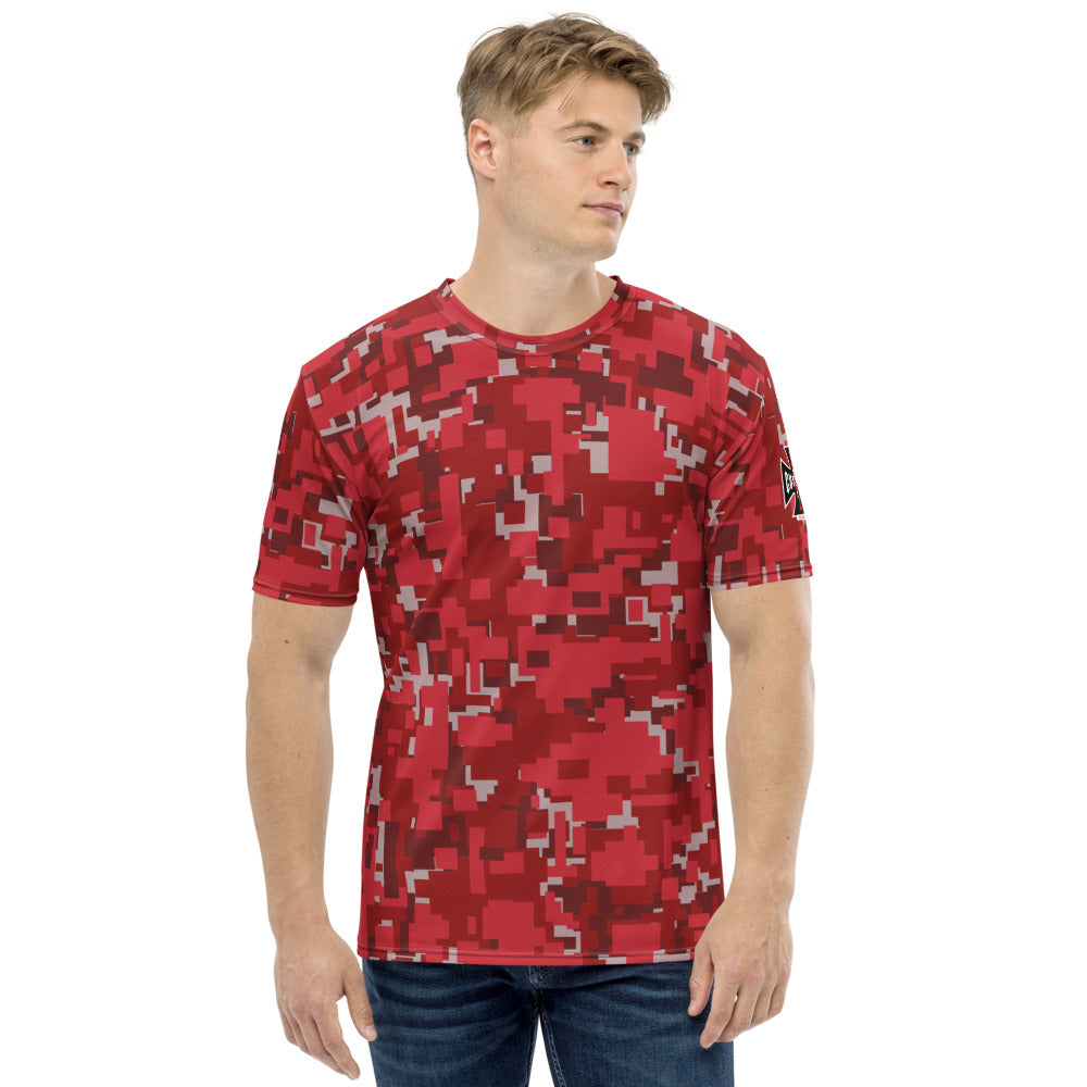 Crimson Camo 302 Men's T-shirt
