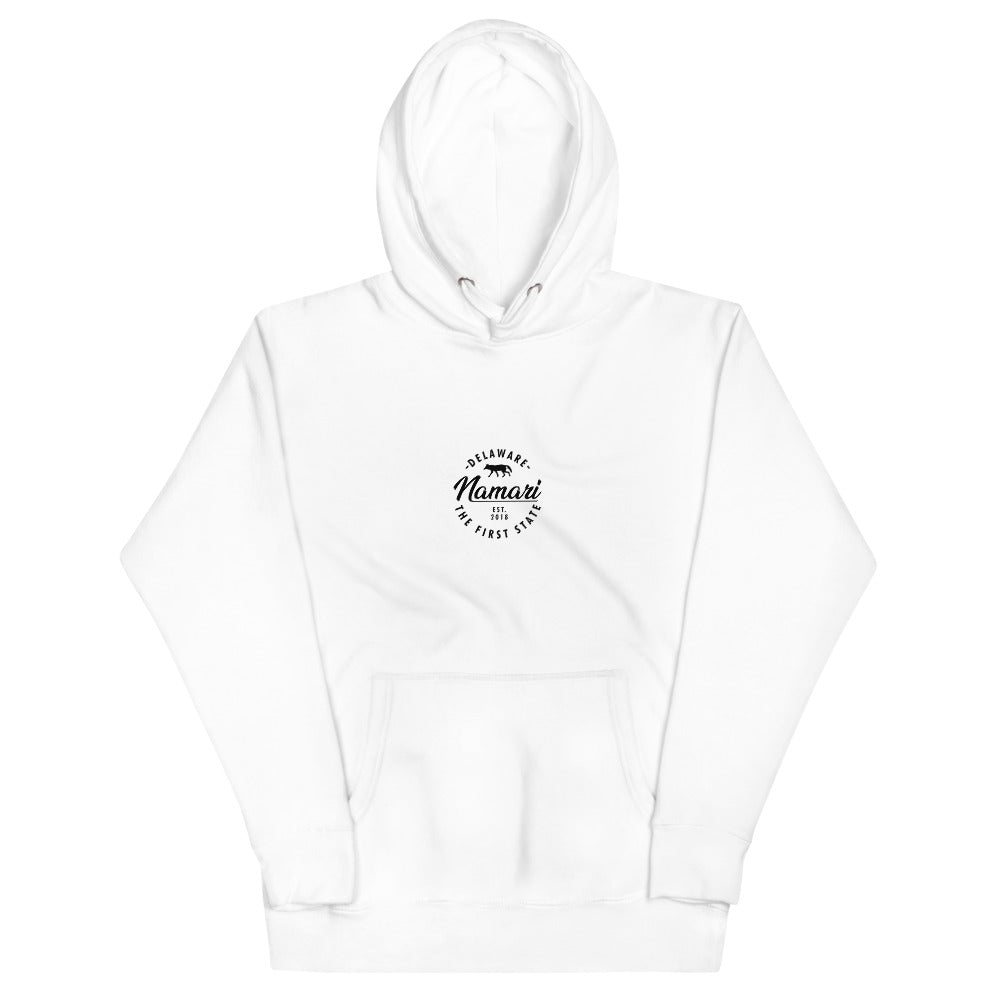 The First State (Front Only) Unisex Hoodie