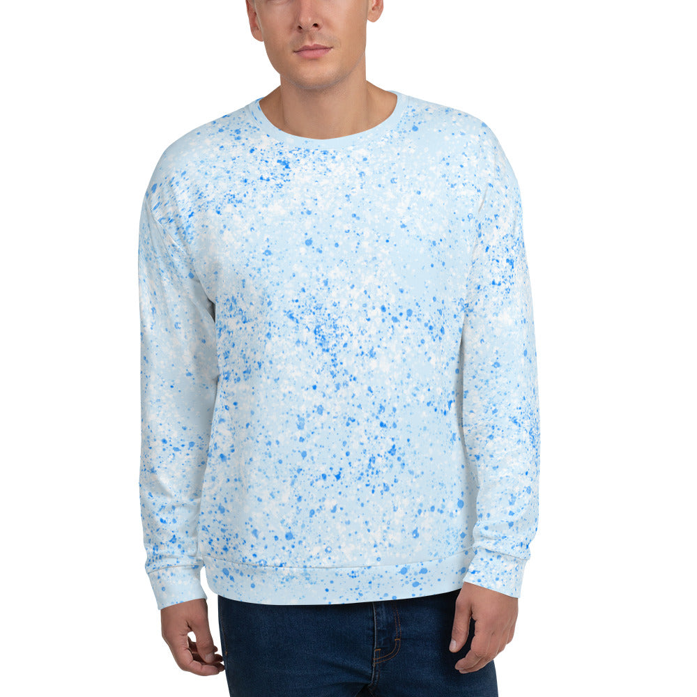 Blueberry Marble Unisex Sweatshirt