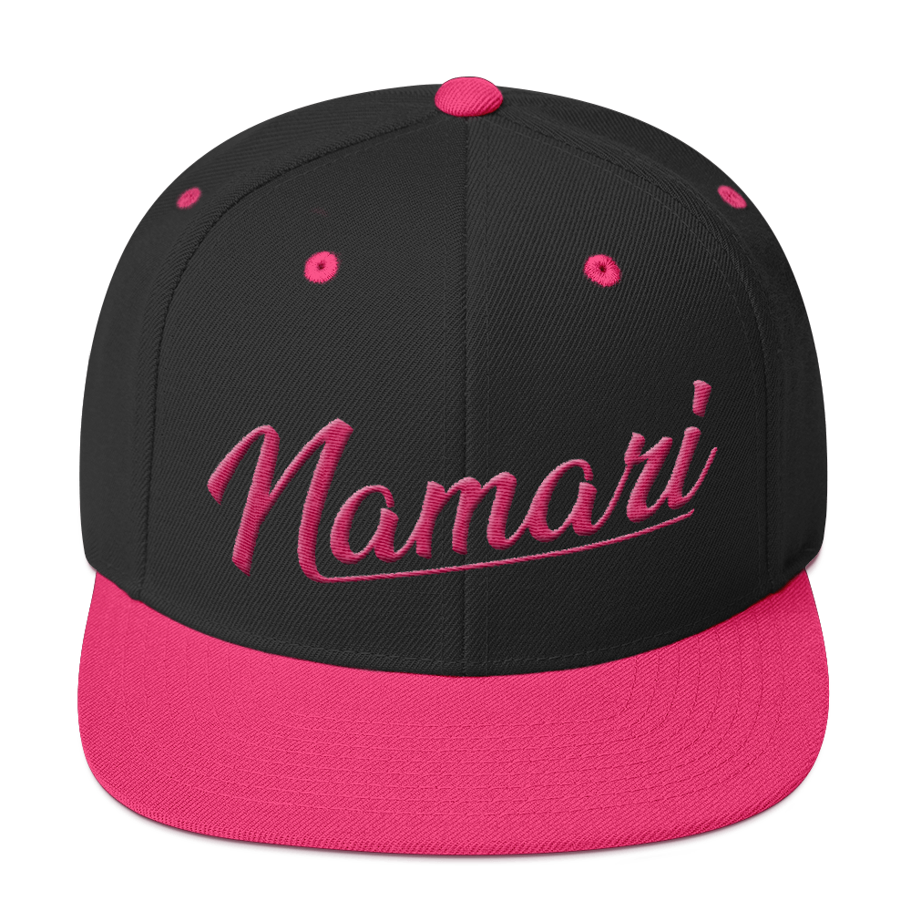 Neon Pink Namari Snapback