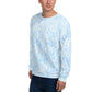 Blueberry Marble Unisex Sweatshirt