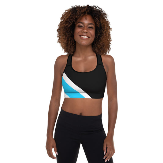 Racer Padded Sports Bra