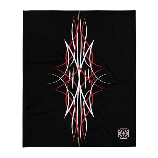 Pinstripe Throw Blanket