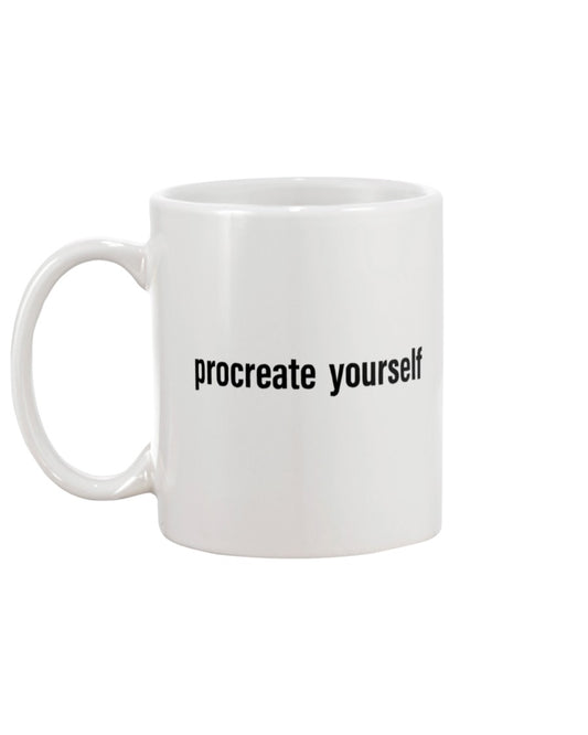 Procreate Yourself 11oz Mug